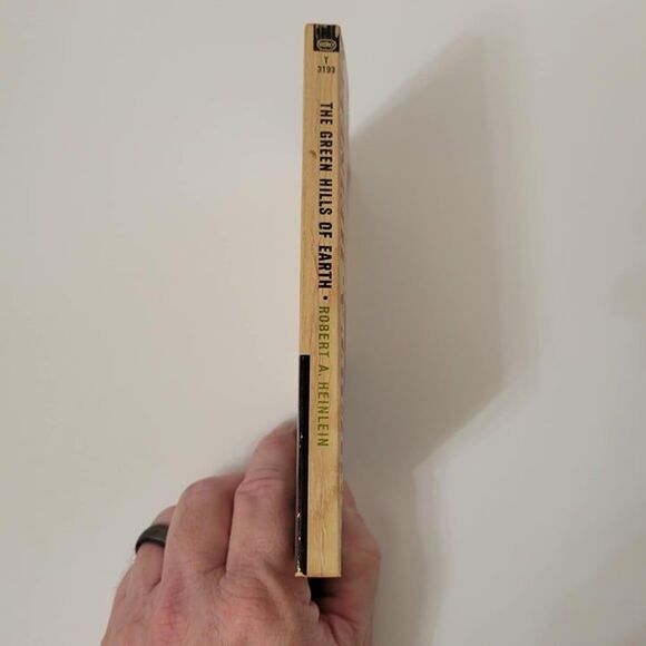 Robert Heinlein Lot of 2 Vtg PB Space Cadet 1948 + The Green Hills of Earth 1951 - Picture 2 of 9